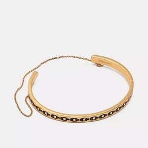 Coach Signature Chain Cuff